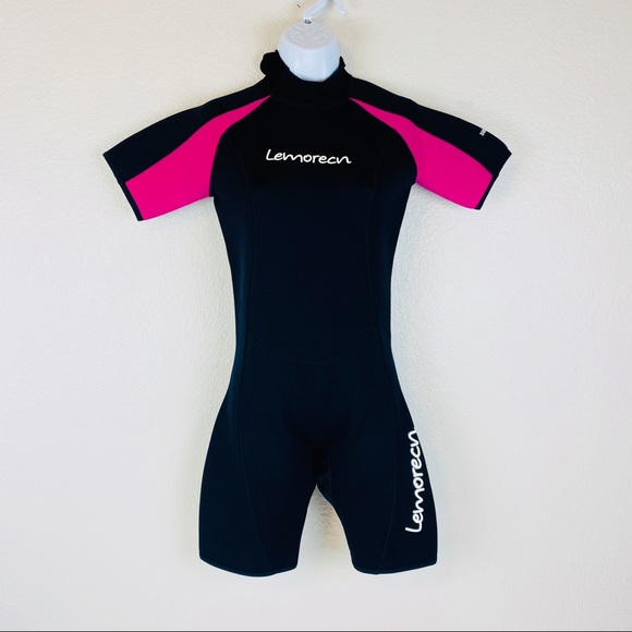 NWT Lemorecn Back Zip Shorty Diving Wetsuit Size 8 - Picture 6 of 10